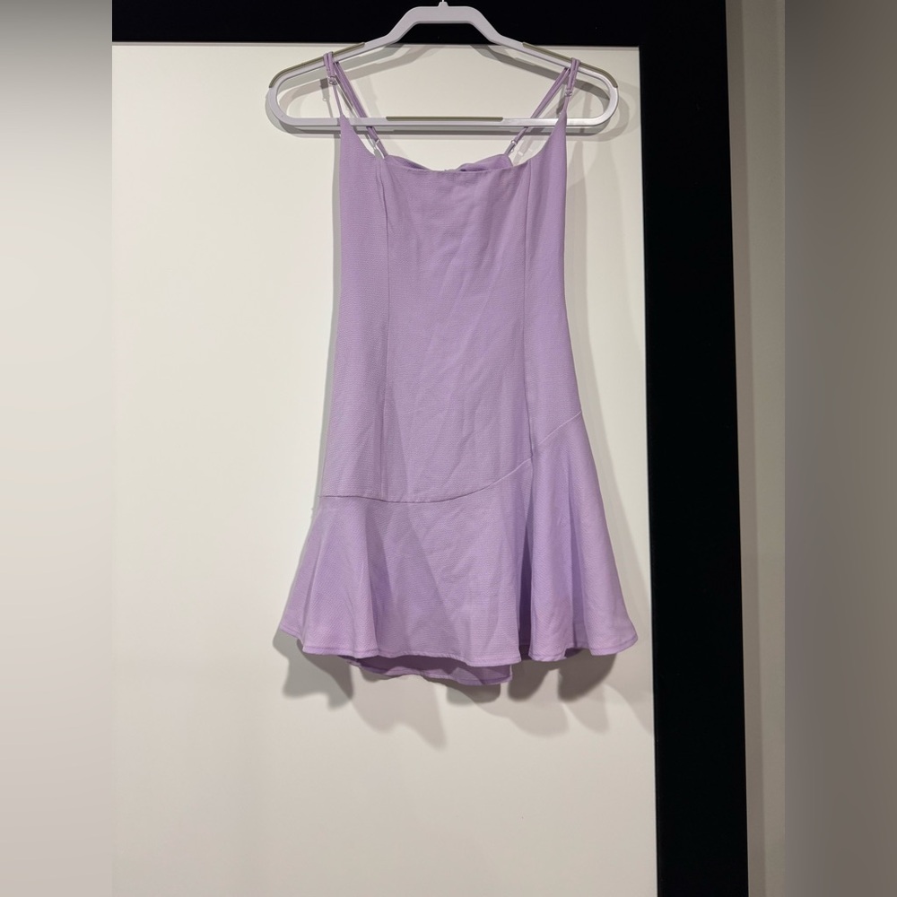 Lucy in the Sky Purple Ruffled Sundress
